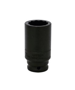 Dado de impacto largo cuadro de 1/2", 12 puntas, métrico, 30 mm Urrea 7330MT