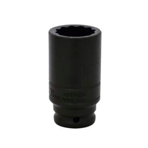 Dado de impacto largo cuadro de 1/2", 12 puntas, métrico, 30 mm Urrea 7330MT