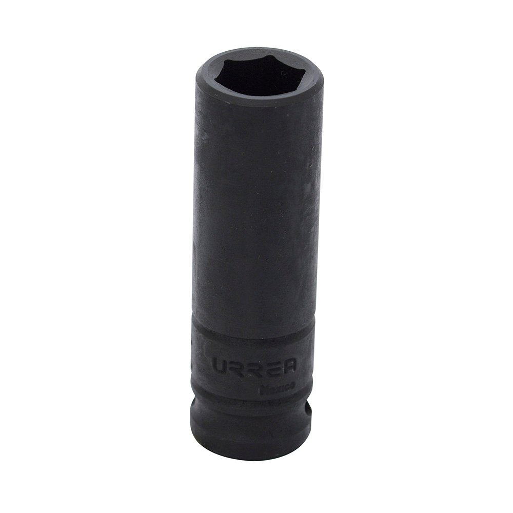Dado de impacto largo cuadro de 1/2", 6 puntas, en pulgadas, 1" Urrea 7332H