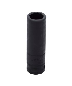 Dado de impacto largo cuadro de 1/2", 12 puntas, en pulgadas, 1-1/16" Urrea 7334