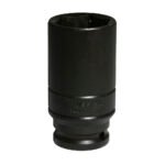 Dado de impacto largo cuadro de 1/2", 6 puntas, métrico, 36 mm Urrea 7336M