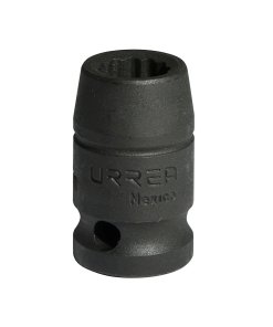 Dado de impacto cuadro de 1/2", 12 puntas, métrico, 12 mm Urrea 7412MT