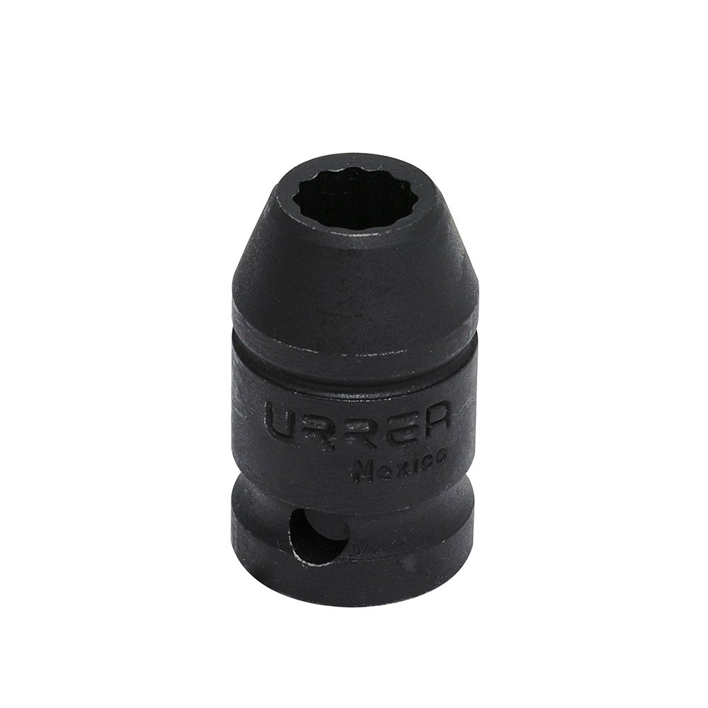 Dado de impacto cuadro de 1/2", 12 puntas, en pulgadas, 7/16" Urrea 7414
