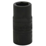 Dado de impacto corto doble boca métrico cuadro de 1/2", 17 x 19 mm Urrea 741719M