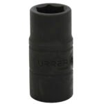 Dado de impacto corto doble boca métrico cuadro de 1/2", 19 x 21 mm Urrea 741921M