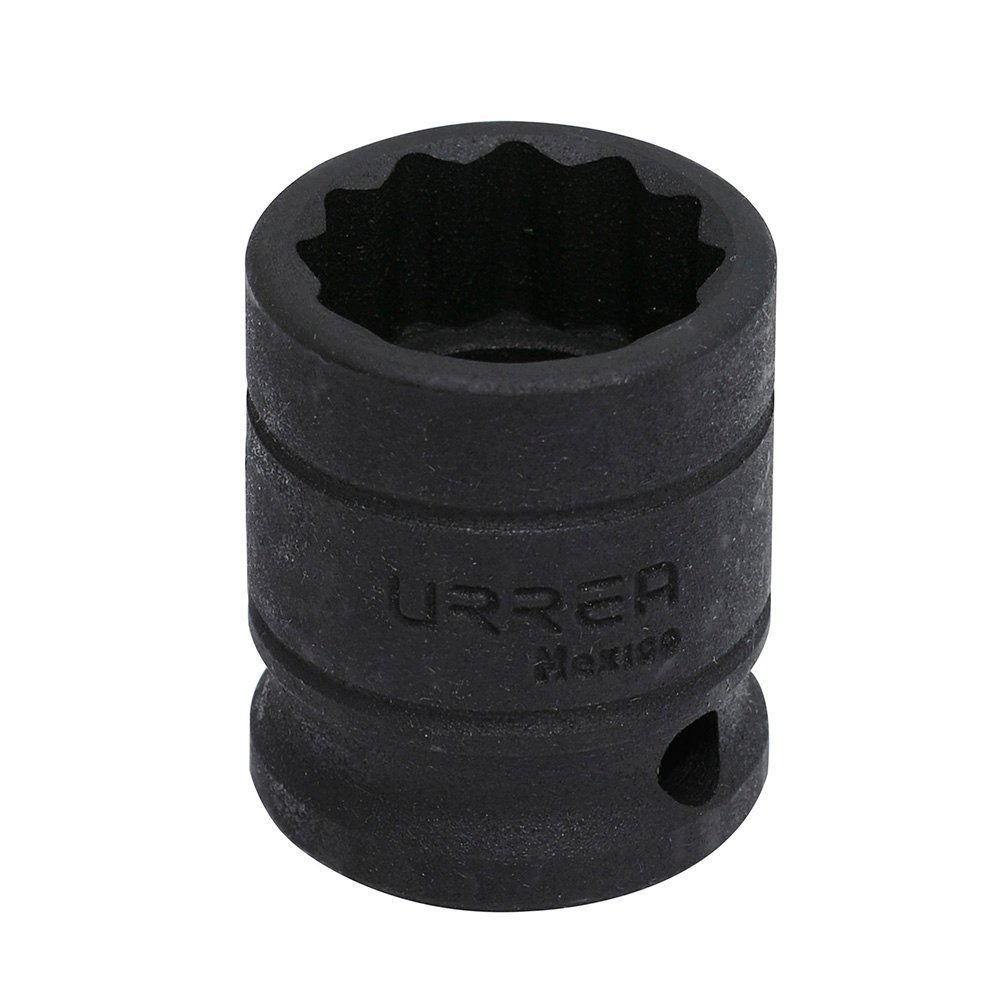 Dado de impacto cuadro de 1/2", 12 puntas, en pulgadas, 5/8" Urrea 7420