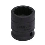 Dado de impacto cuadro de 1/2", 12 puntas, en pulgadas, 3/4" Urrea 7424