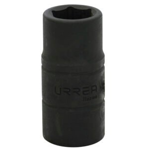 Dado de impacto corto doble boca en pulgadas cuadro de 1/2", 3/4" x 13/16" Urrea 742426