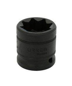 Dado de impacto cuadro de 1/2", 8 puntas, en pulgadas, 1-1/16" Urrea 7434S