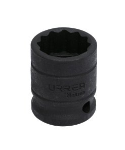 Dado de impacto cuadro de 1/2", 12 puntas, en pulgadas, 1-3/16" Urrea 7438