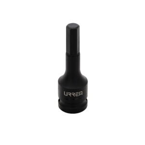 Dado de impacto con punta hexagonal cuadro de 1/2", métrico, 6 mm Urrea 7441-6M