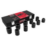 Juego de dados de impacto cuadro de 3/4" en pulgadas, 10 piezas Urrea 7501C