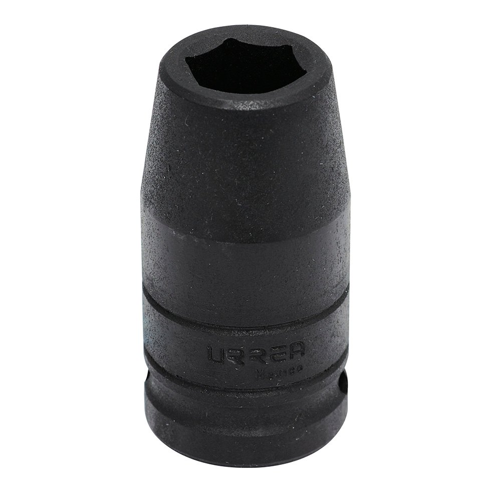 Dado de impacto largo cuadro de 3/4", 6 puntas, en pulgadas, 9/16" Urrea 7509L