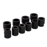 Juego de dados de impacto cuadro de 3/4", 12 puntas, en pulgadas, 10 piezas Urrea 75101