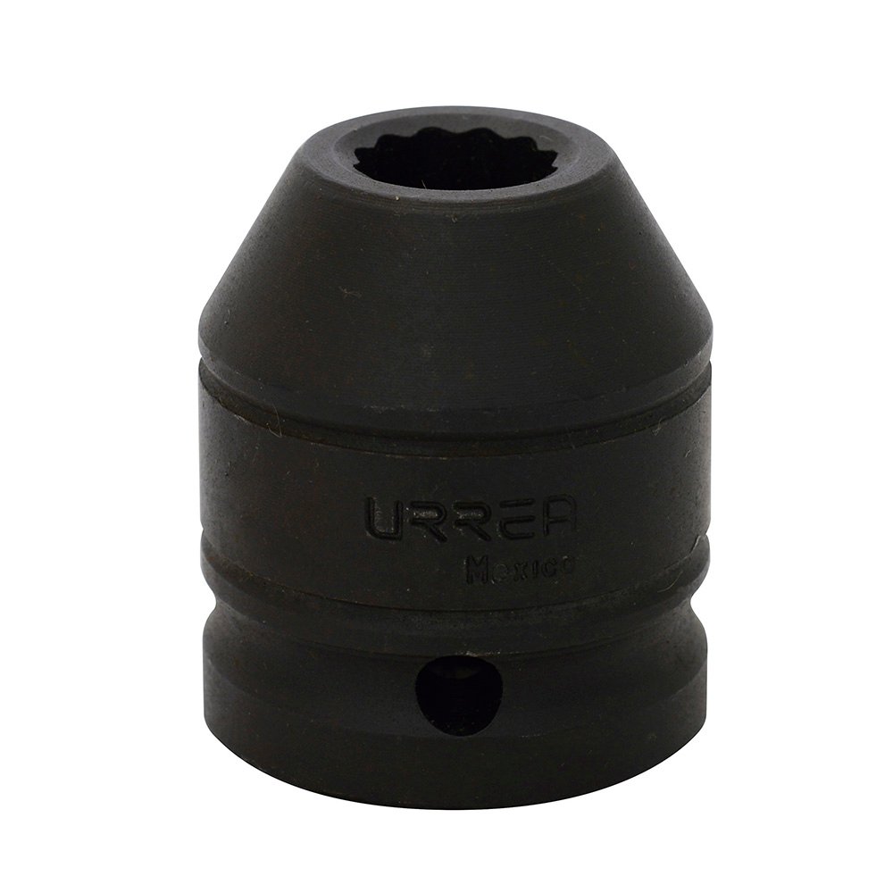 Dado de impacto cuadro de 3/4", 12 puntas, en pulgadas, 5/8" Urrea 7510T