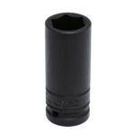 Dado de impacto largo pared delgada cuadro de 3/4", 6 puntas, en pulgadas, 1" Urrea 7516LD