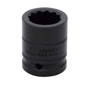 Dado de impacto cuadro de 3/4", 12 puntas, en pulgadas, 1" Urrea 7516T