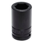 Dado de impacto largo cuadro de 3/4", 6 puntas, en pulgadas, 1-1/8" Urrea 7518L
