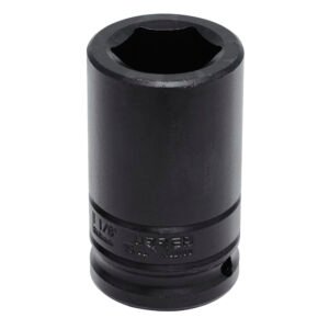 Dado de impacto largo cuadro de 3/4", 6 puntas, en pulgadas, 1-1/8" Urrea 7518L
