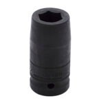 Dado de impacto largo cuadro de 3/4", 6 puntas, métrico, 20 mm Urrea 7520ML