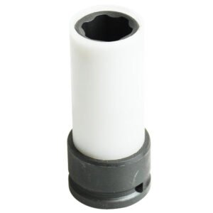 Dado de impacto largo métrico cuadro de 3/4", con protección Nylamid, 22 mm Urrea 7522MFP