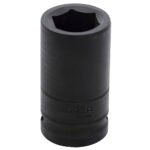 Dado de impacto largo cuadro de 3/4", 6 puntas, métrico, 22 mm Urrea 7522ML