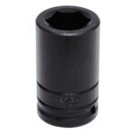 Dado de impacto largo cuadro de 3/4", 6 puntas, en pulgadas, 1-7/16" Urrea 7523L