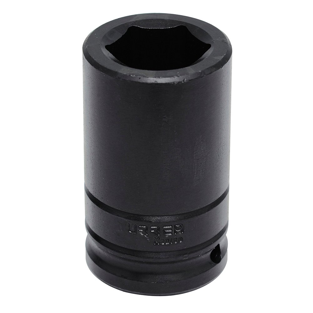 Dado de impacto largo cuadro de 3/4", 6 puntas, en pulgadas, 1-1/2" Urrea 7524L