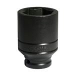 Dado de impacto largo cuadro de 3/4", 6 puntas, en pulgadas, 1-11/16" Urrea 7527L