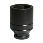Dado de impacto largo cuadro de 3/4", 6 puntas, en pulgadas, 1-3/4" Urrea 7528L
