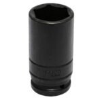 Dado de impacto largo pared delgada cuadro de 3/4", 6 puntas, en pulgadas, 1-3/4" Urrea 7528LD
