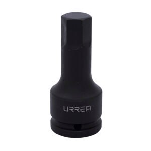 Dado de impacto con punta hexagonal cuadro de 3/4", métrico, 12 mm Urrea 759012M