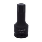 Dado de impacto con punta hexagonal cuadro de 3/4", métrico, 22 mm Urrea 759022M