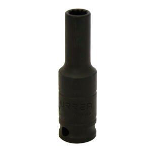 Dado de impacto largo cuadro de 3/8", 12 puntas, en pulgadas, 5/16" Urrea 7710