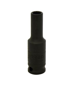 Dado de impacto largo cuadro de 3/8", 12 puntas, en pulgadas, 3/8" Urrea 7712