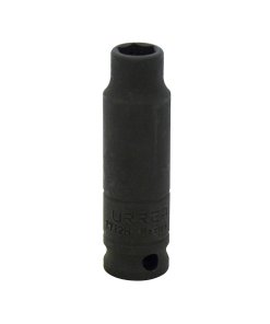 Dado de impacto largo cuadro de 3/8", 6 puntas, en pulgadas, 3/8" Urrea 7712H
