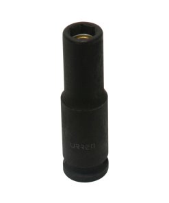 Dado de impacto largo con imán cuadro de 3/8", 6 puntas, en pulgadas, 7/16" Urrea 7714HM