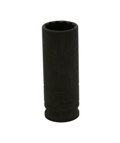Dado de impacto largo cuadro de 3/8", 12 puntas, en pulgadas, 5/8" Urrea 7720