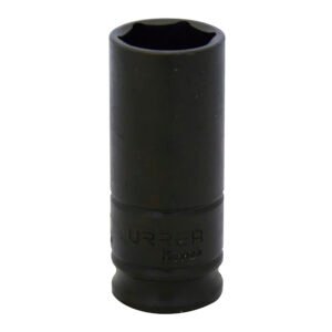 Dado de impacto largo cuadro de 3/8", 6 puntas, en pulgadas, 11/16" Urrea 7722H