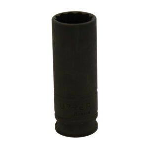 Dado de impacto largo cuadro de 3/8", 12 puntas, en pulgadas, 3/4" Urrea 7724