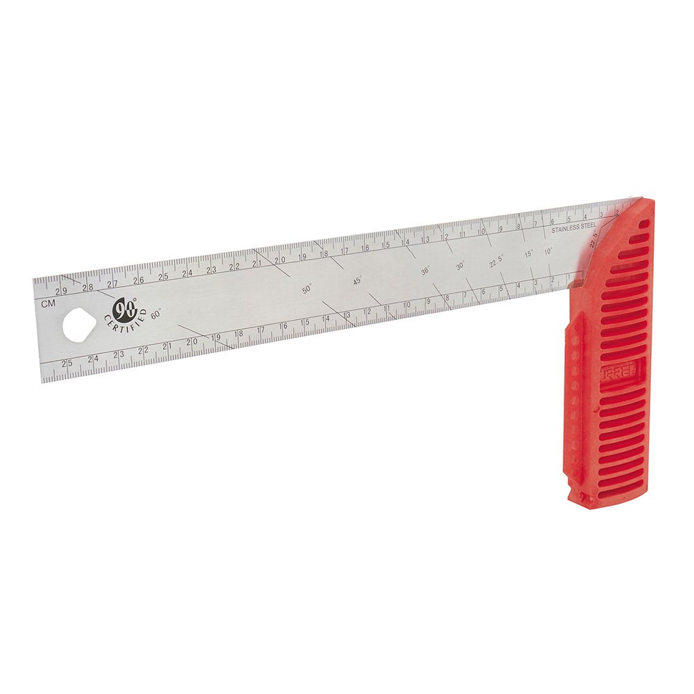 Escuadra de carpintero con mango plástico 8" Urrea 80038