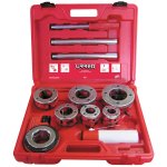 Juego de tarraja para tubo 1/2" a 2" NPT, 9 piezas Urrea 851