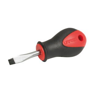 Destornillador con mango bimaterial, punta plana barra redonda 1/4" x 1-1/2" Urrea 8652