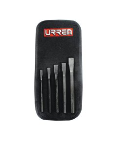 Juego combinado de cinceles corta frío, 5 piezas Urrea 86C