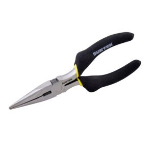 Pinza para electricista con mango rubber grip de 5", punta larga Surtek 925
