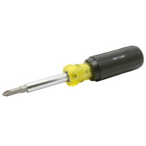 Destornillador con mango cushion grip con puntas intercambiables 5 en 1 Urrea 9301CMS
