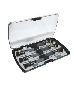 Juego de destornilladores de precisión ESD anti-estáticos combinados, 6 piezas Urrea 9501BC