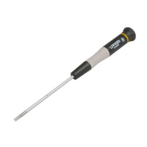 Destornillador de precisión ESD anti-estáticos, punta plana 3/64" x 2-3/8" Urrea 9503B