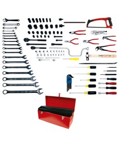 Juego industrial para mantenimiento de ferrocarril en pulgadas, 102 piezas con caja D7 Urrea 98111