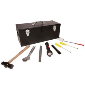 Juego básico industrial para soldador y argonero, 9 piezas con caja D7C20 Urrea 98164